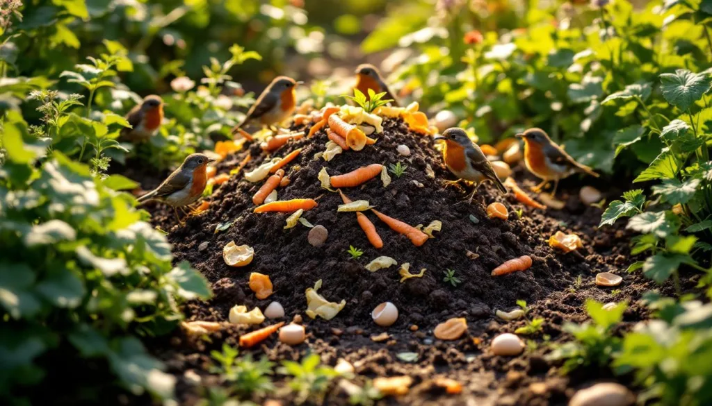 verwandeln sie ihren garten mit diesem küchenabfall in ein paradies für rotkehlchen und fördern sie die natürliche tierwelt vor ihrer haustür.