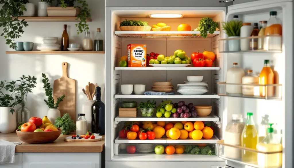 entdecken sie, warum diese junge frau ausschließlich natron zur reinigung und frischhaltung in ihrem kühlschrank nutzt – einfache, natürliche und effektive methode.