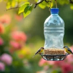 erfahren sie, wie sie aus einer einfachen plastikflasche einen praktischen und umweltfreundlichen vogelfutterspender selbst herstellen können.