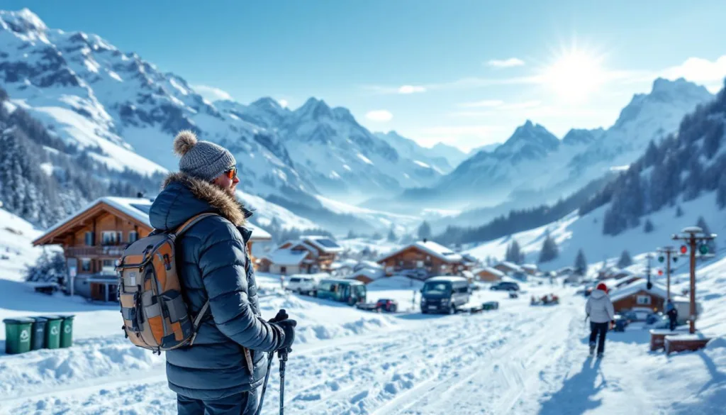 ein reiseexperte gibt tipps, wie du deinen skiurlaub in der schweiz nachhaltig und umweltbewusst planst – für ein unvergessliches wintererlebnis mit rücksicht auf die natur.