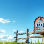 ein rentner, der bisher nur miete kassierte, steht nun überraschend vor der herausforderung, steuern auf seine wiese zu zahlen.